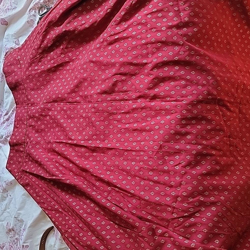 Indian maroon skirt/ lehenga from house of indya
